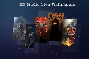Bat Hero 3D Wallpaper | Live wallpaper Free ⩥ تصوير الشاشة 1