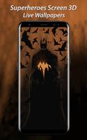 Bat Hero 3D Wallpaper | Live wallpaper Free ⩥ تصوير الشاشة 2