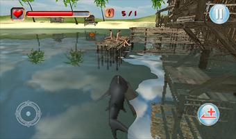Killer Shark Water Simulator capture d'écran 2