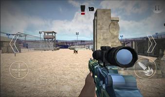 né Sniper Assassin 3D capture d'écran 2