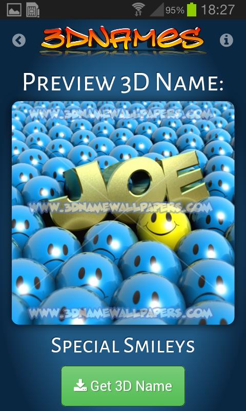 3d names software download