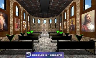 3D Church plakat