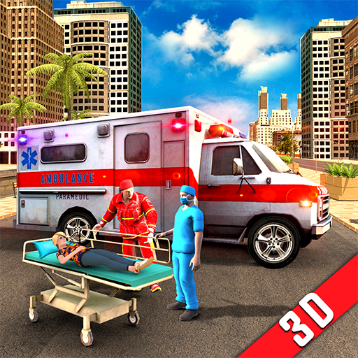 Ambulance Driving Simulator 2018-Juegos de rescate