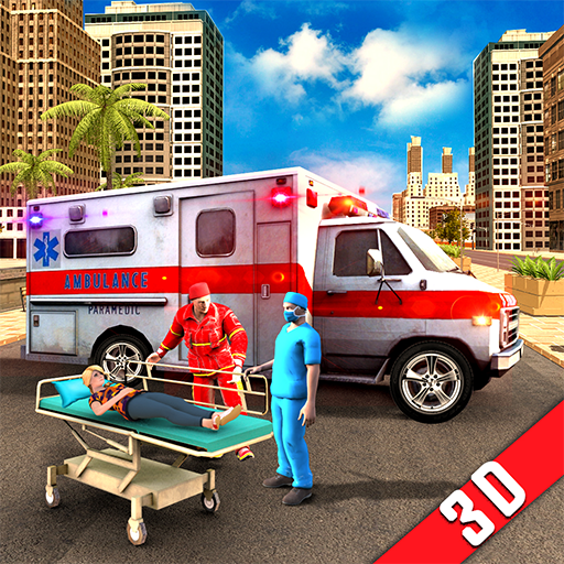 Ambulância Driving Simulator 2018-Jogos de resgate