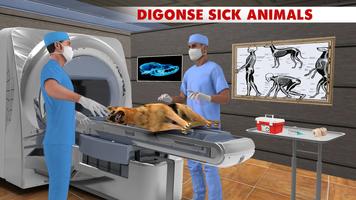 Pet Hospital Simulator Game 3D capture d'écran 1