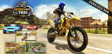 Bike Taxi Sim 3D Driving Games