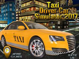 Conducteur taxi voiture 2017 Affiche