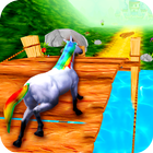 Unicorn Jungle Adventure أيقونة