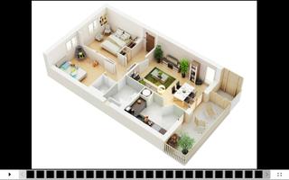 3D House Design پوسٹر