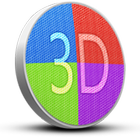 3D-3D - icon pack icône