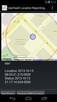 Userhash Location Reporting ภาพหน้าจอ 1