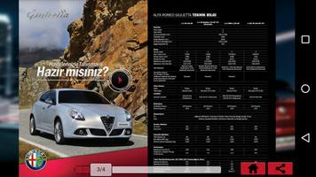 Alfa Romeo Giulietta Katalog capture d'écran 1