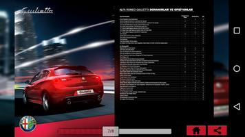 Alfa Romeo Giulietta Katalog capture d'écran 2