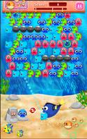 Blue Tang Fish Bubble Shooter imagem de tela 1