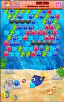 Blue Tang Fish Bubble Shooter captura de pantalla 1