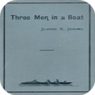 Three Men in a Boat Book ไอคอน