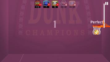 Dunk champion - Basketball Gam capture d'écran 1