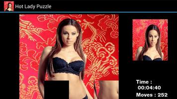 Hot Lady Puzzle capture d'écran 2