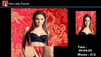 Hot Lady Puzzle capture d'écran 3