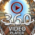 3 boyutlu Video oyuncu 360 izleyici Ücretsiz simgesi