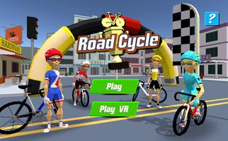 Road Cycle VR Affiche