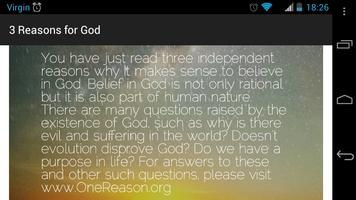 3 Reasons for God syot layar 3