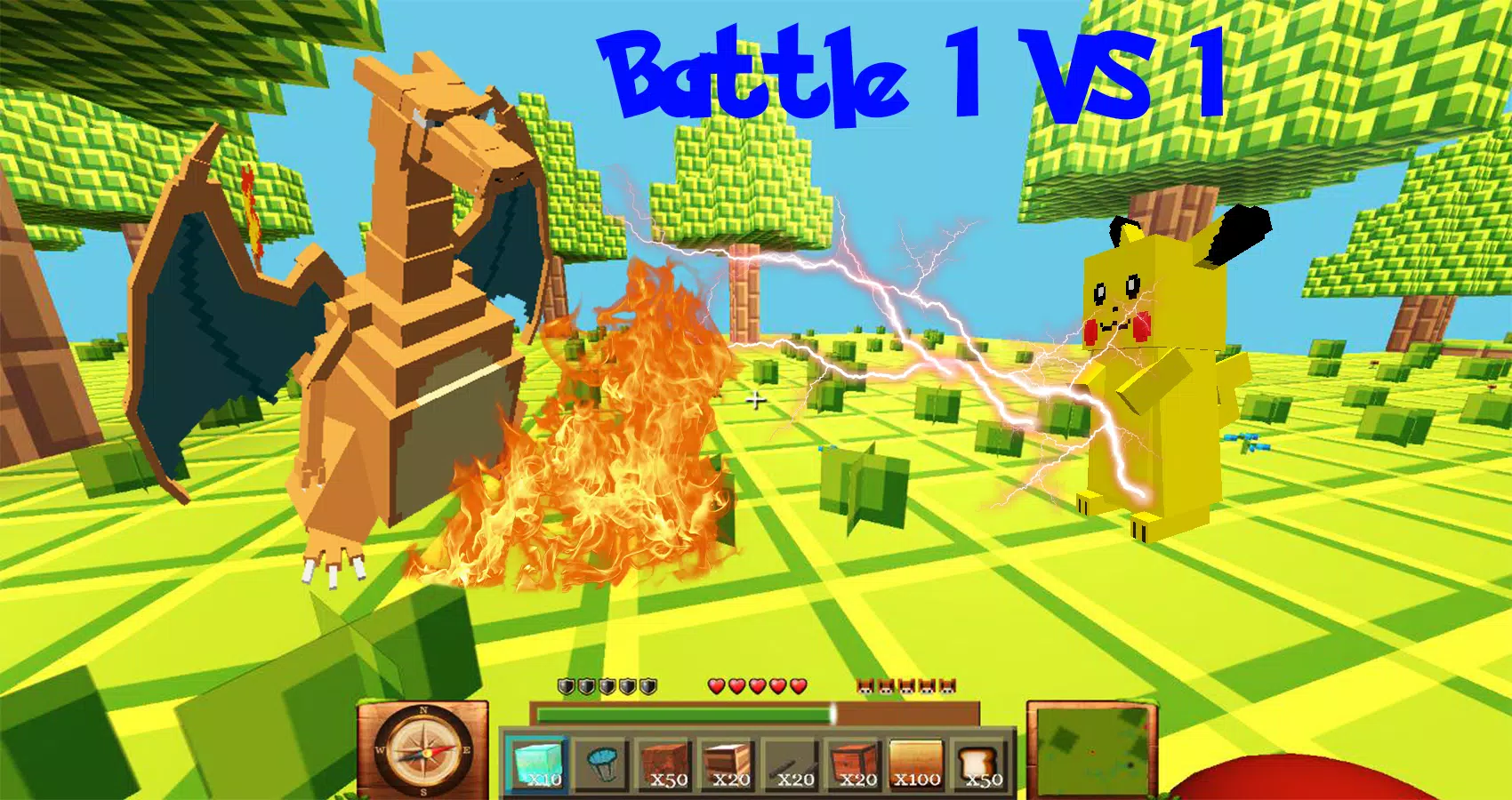 Pokemon-arena Pixelmon.Pro Minecraft Map