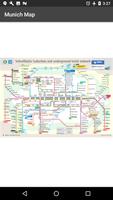 Munich Subway Map Poster