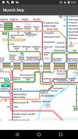 Munich Subway Map capture d'écran 1