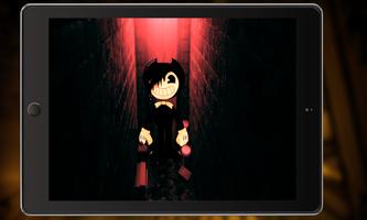 horror bendy map Run machine 스크린샷 3