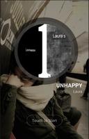 UNHAPPY - Laura Affiche