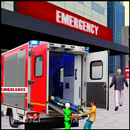 Paris ville ambulance porter secours au volant 3d APK