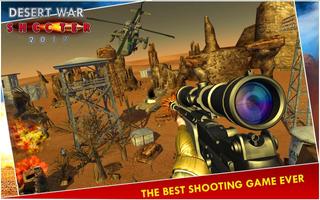 Desert War Shooter 2017 ảnh chụp màn hình 1