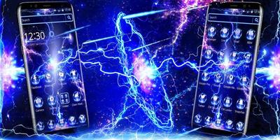Thunder Screen Laser Theme imagem de tela 3