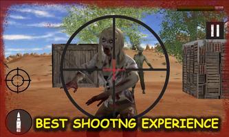 Zombie Shooter - Survive The Apocalypse FPS Sniper capture d'écran 1