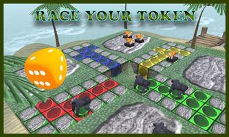 Ludo Jumanji Game Board 3D screenshot 2