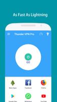 Thundar VPN - A Fast, Unlimited, Free VPN Proxy Cartaz