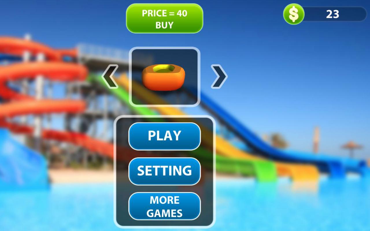 Aqua Water Park Water Sliding Adventure For Android Apk - roblox water park icon