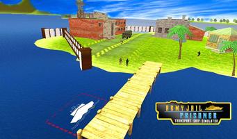 Army Jail Prisoner Transport Ship Simulator screenshot 1