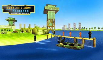 Army Jail Prisoner Transport Ship Simulator screenshot 2