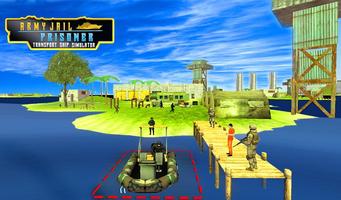 Army Jail Prisoner Transport Ship Simulator screenshot 3