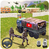 Army Rescue Offroad War Truck Simulator Drive icon