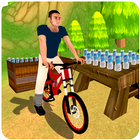 Dairy Milk Cycle Delivery Simulator icon