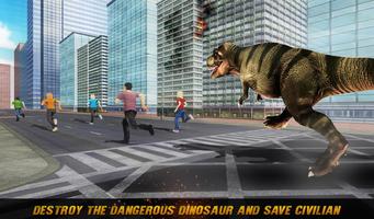 Futuristic Robot Quad Bike Dinosaur Survival Game ảnh chụp màn hình 3