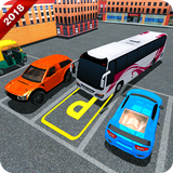 Multi Level Bus Parking City Drive Simulator icon