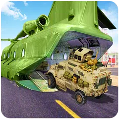 Offroad Army Transport Cargo Plane Simulator APK download