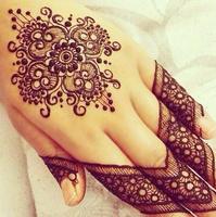 Mehndi henna ideas design tutorial Affiche