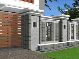 Idea Fence Design Minimalist Houses screenshot 1