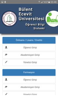 Bülent Ecevit Üniversitesi OBS Giriş Ekran Görüntüsü 1