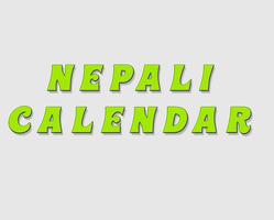 nepali calendar Affiche